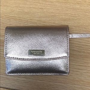 Small rose gold Kate Spade wallet